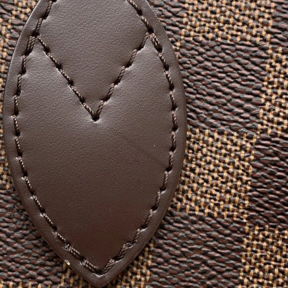 LOUIS VUITTON Neverfull Size PM Damier Ebene Canvas Red N51109 - Picture 5 of 16